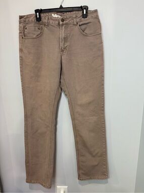Bulletprufe Tobacco Brown  Denim Jeans Men’s 36x34  Adventure Fit